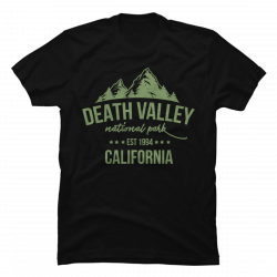 death valley national park t shirts